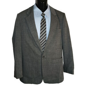 LEVI STRAUSS & CO Sevens Men’s Grey Textured Blazer Size 38R M007